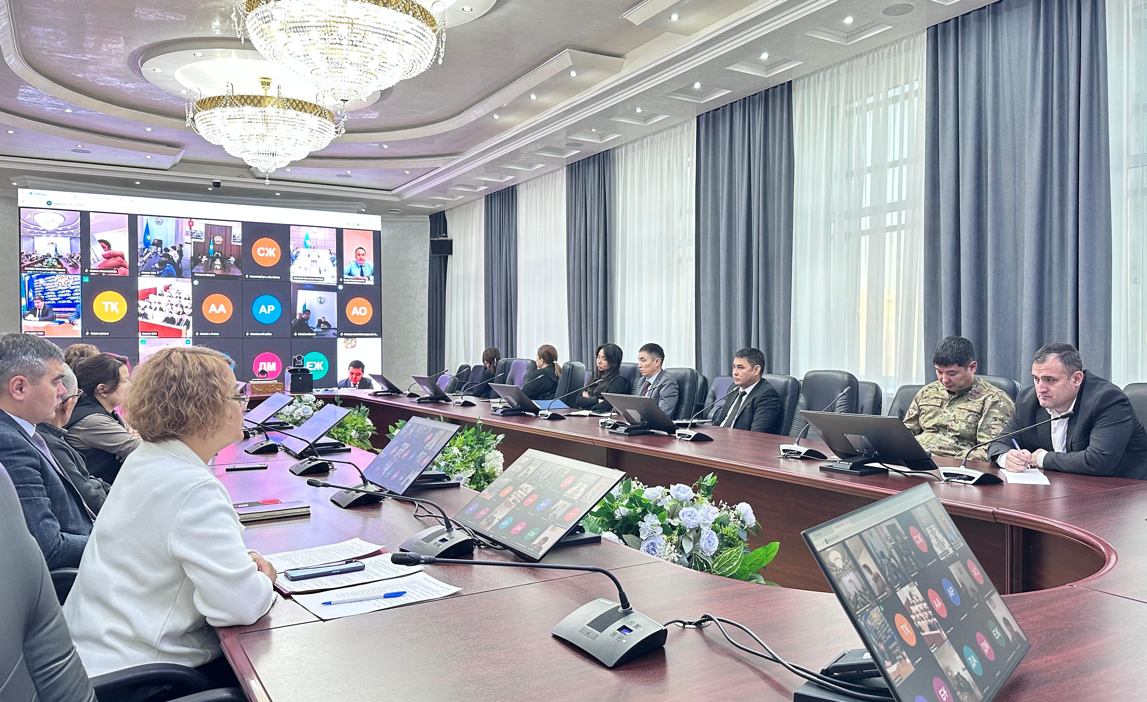 ҚР ҰҚК АТО штабы жергілікті атқарушы органдардың қызметкерлерімен республикалық семинар өткізді