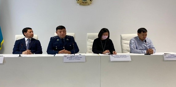 Террористік тұрғыдан осал объектілердің терроризмге қарсы қорғалуын қамтамасыз ету мәселесі бойынша кездесу өткізілді