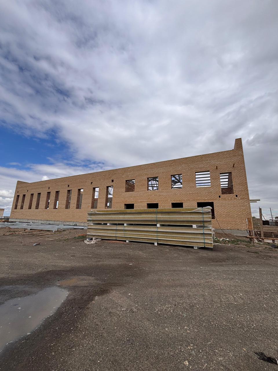 Ақсуат ауданында жаңа спорт нысандары салынып жатыр