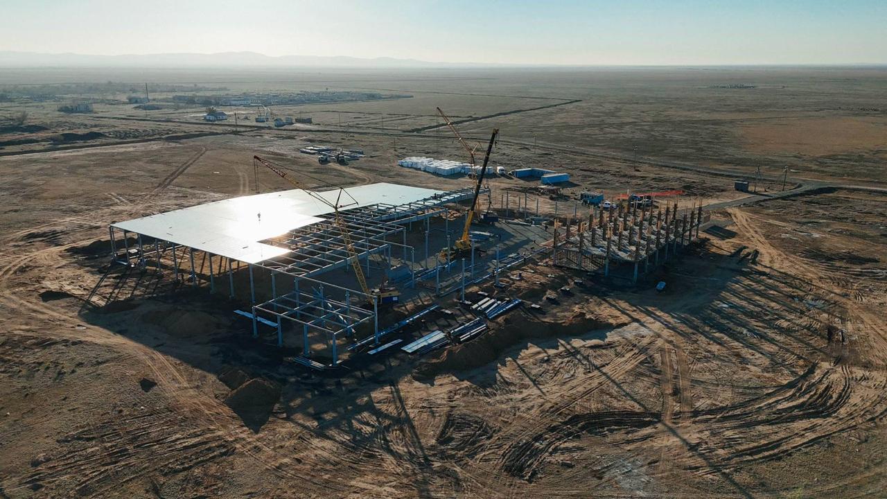 Абай облысында жылына 11 мың тоннадан астам өнім шығаратын заманауи ет комбинаты салынып жатыр