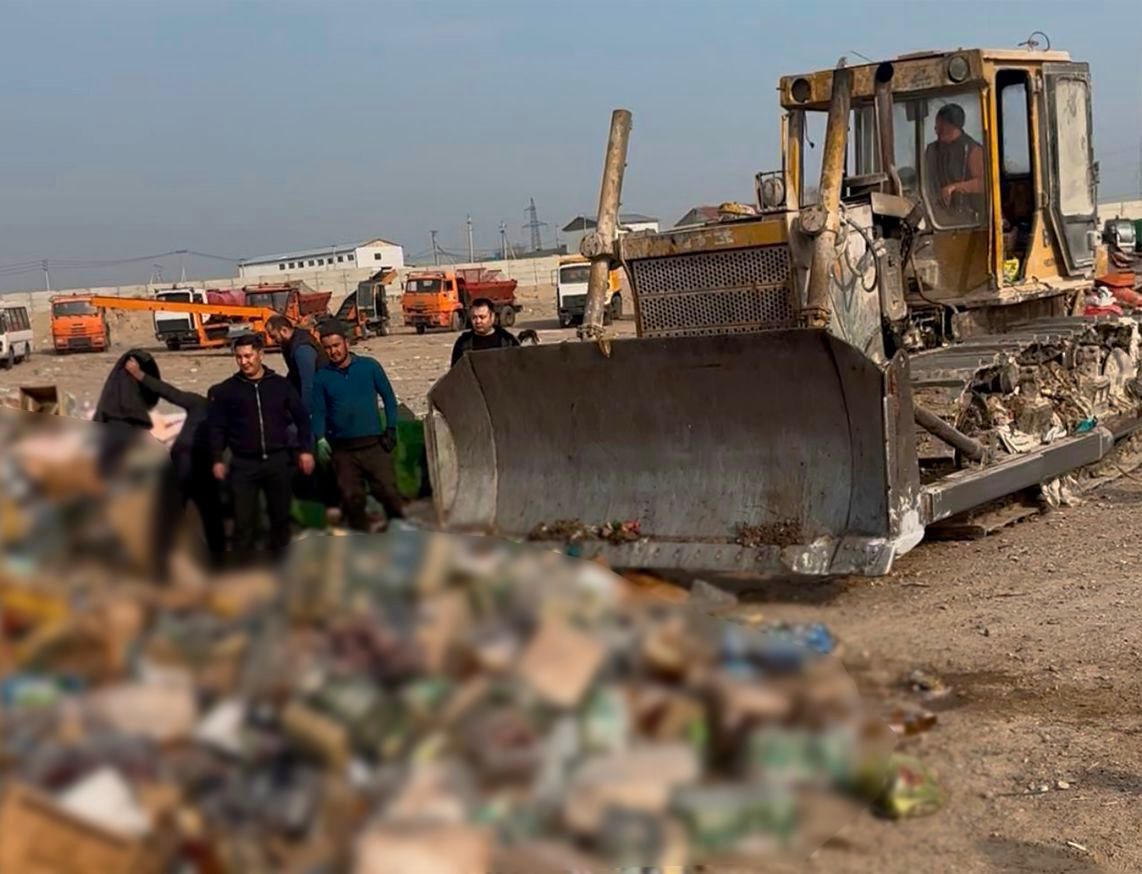 Қонаевта заңсыз сауда айналымына түскен тауарлар жойылды