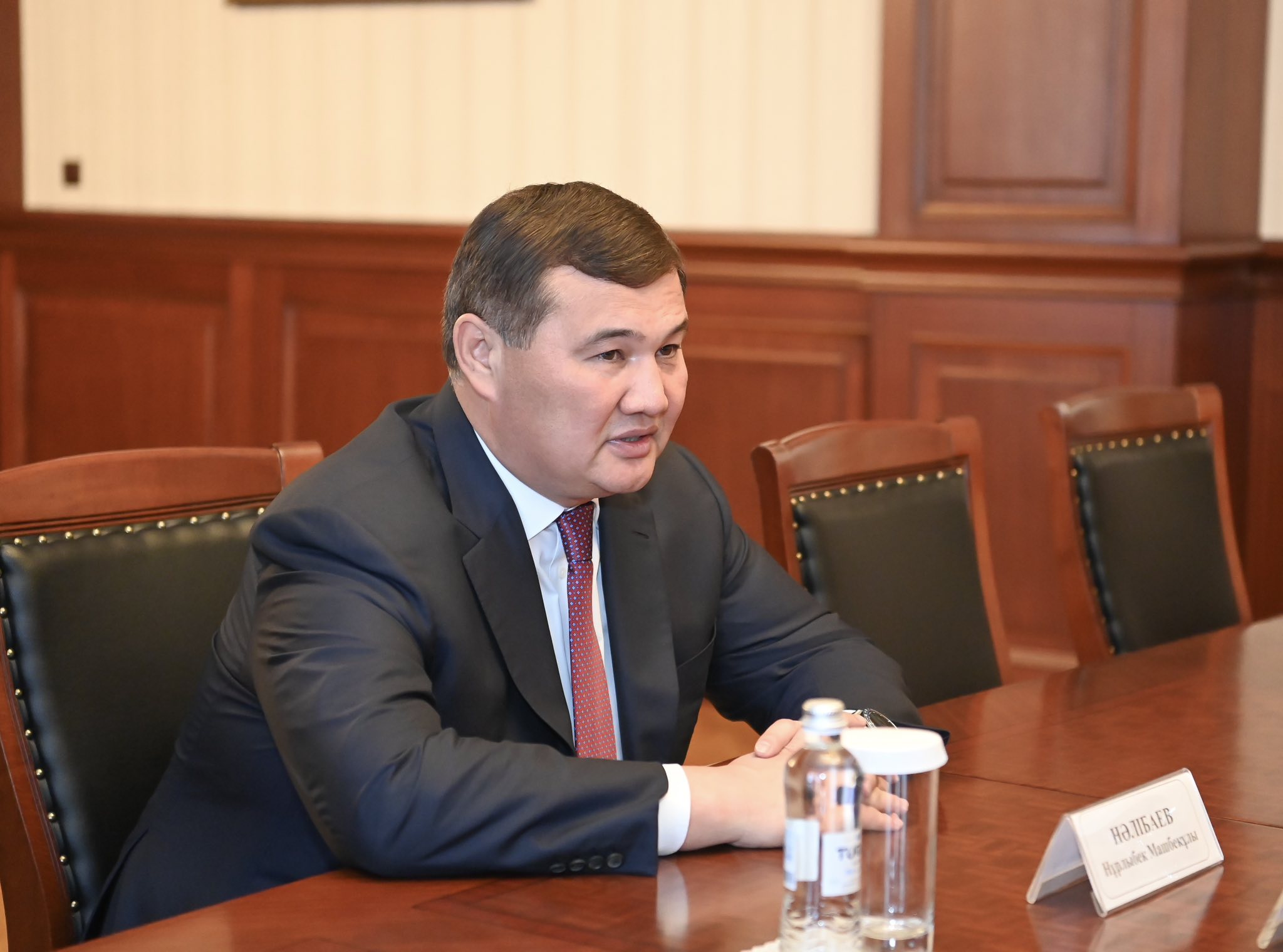 Аймақ басшысы «Қазақстан Халық партиясының» төрағасымен кездесті