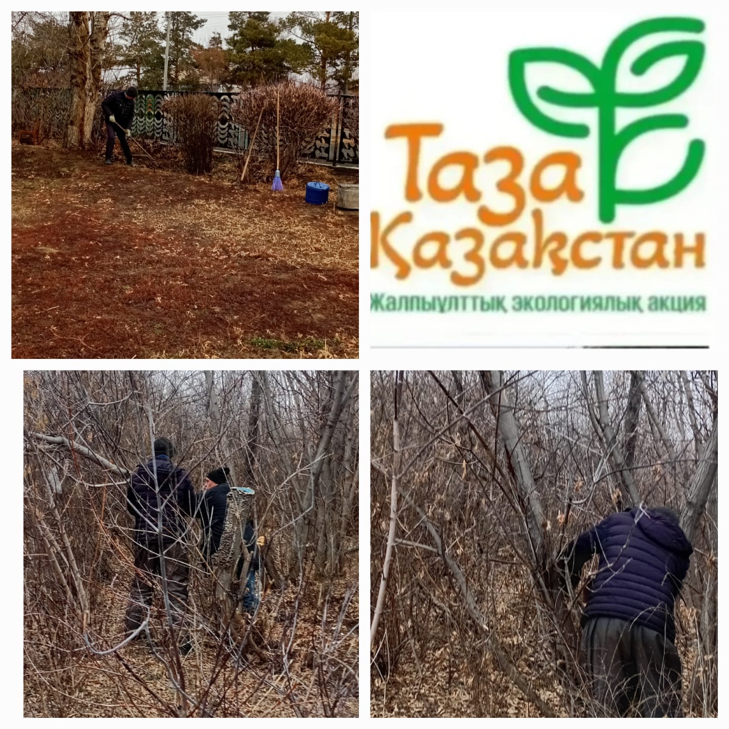 Покров ауылдық округінде «Таза Қазақстан» бағдарламасы жалғасуда.