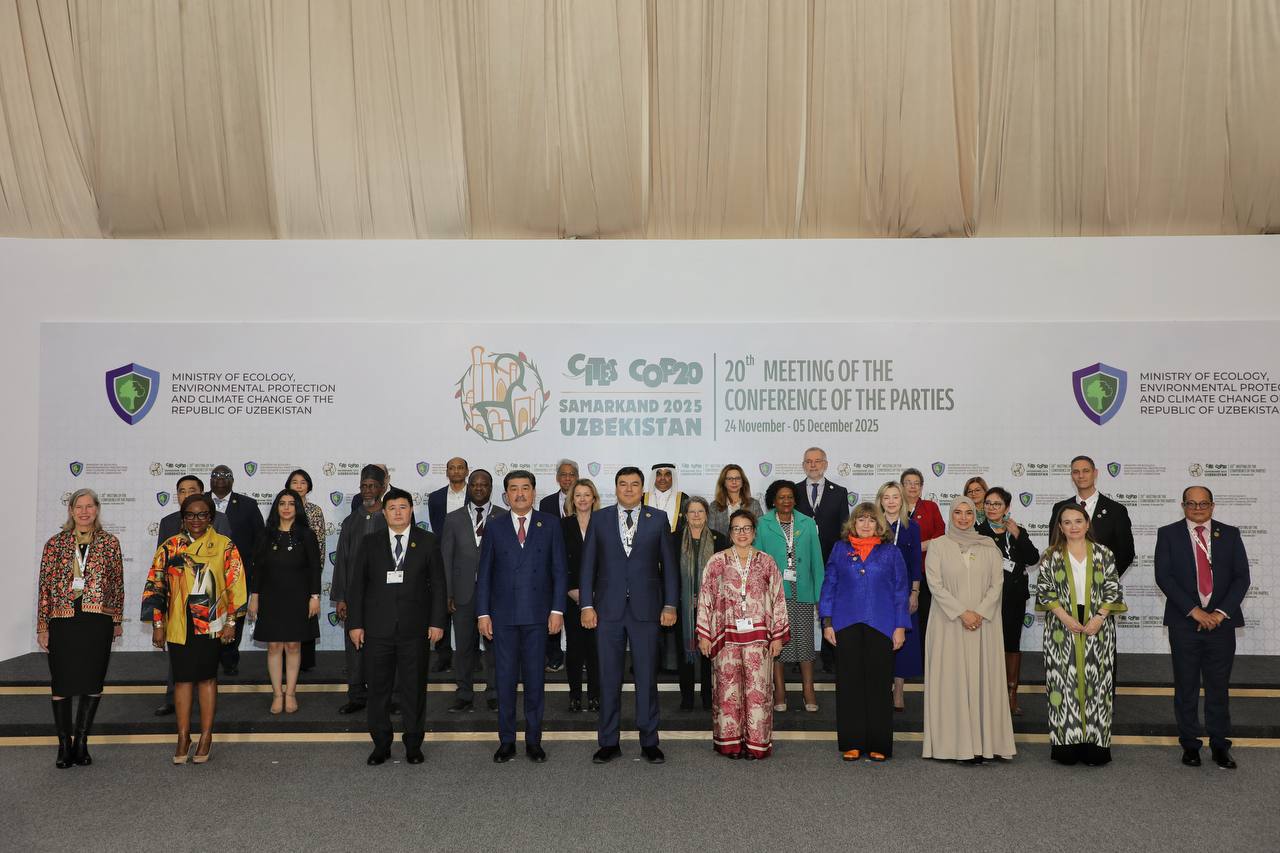 Министр экологии и природных ресурсов Республики Казахстан Е.Нысанбаев принял участие в работе Конференции SITES COP20