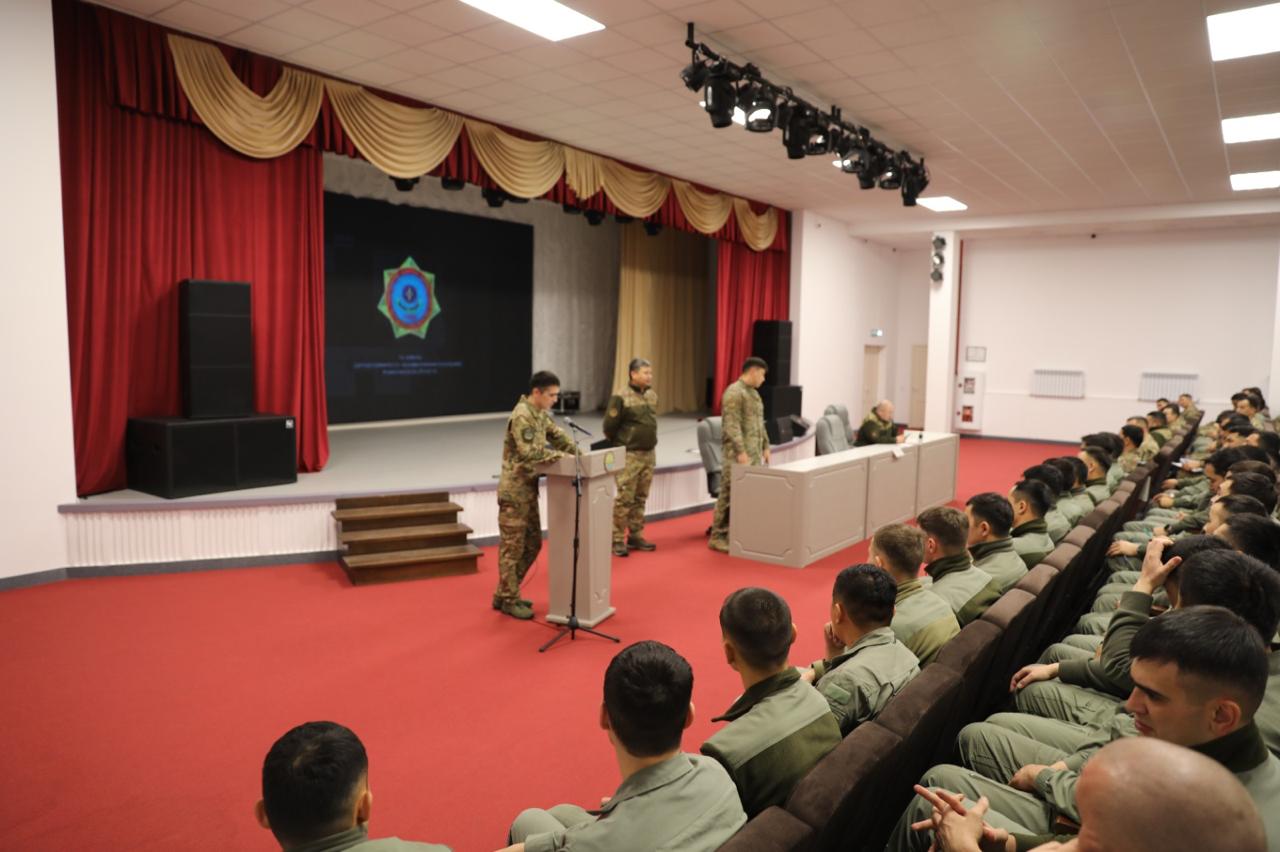 В воинской части Национальной гвардии прошла разъяснительная работа