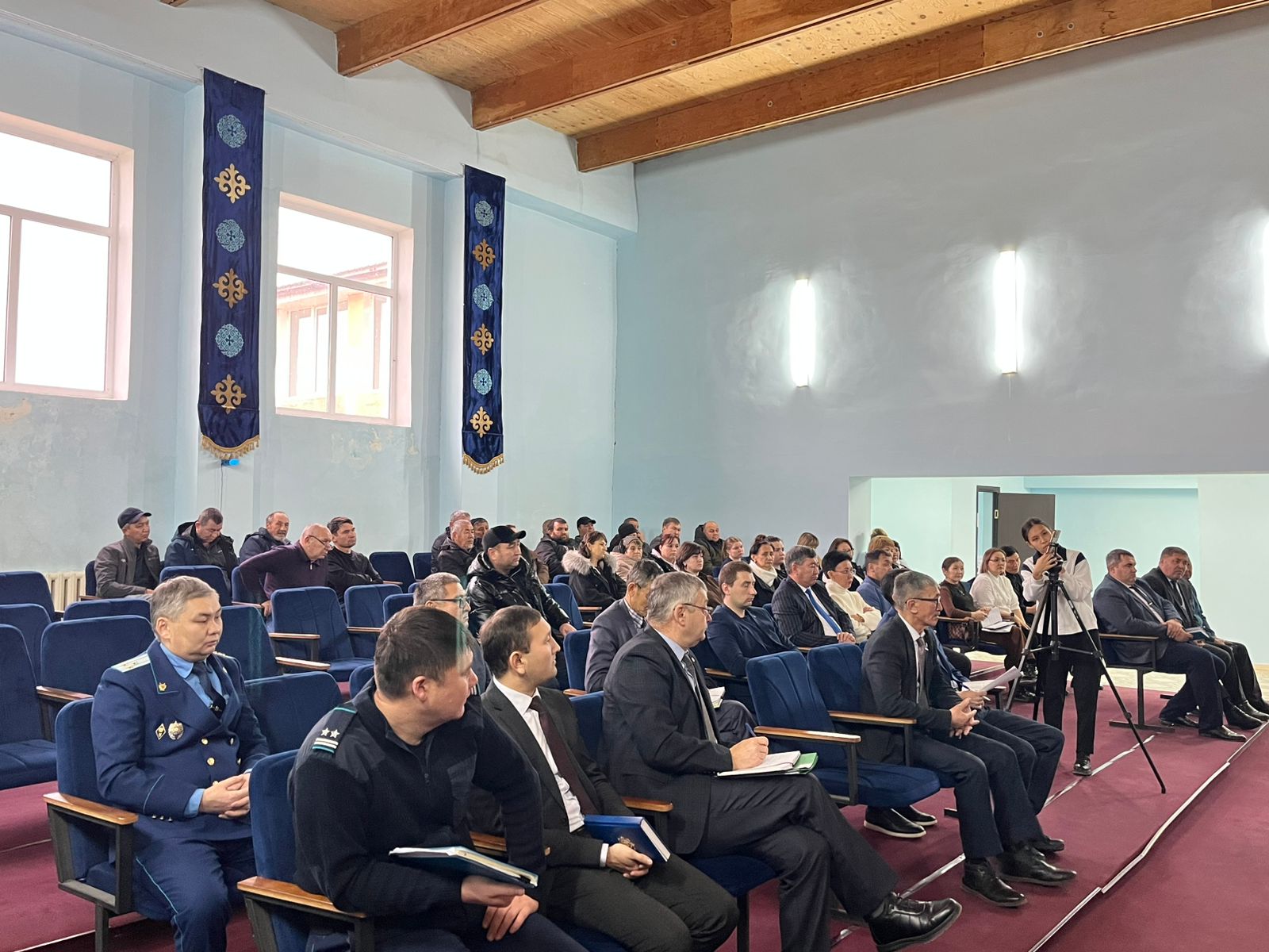 2025 жылғы 20 қарашада Полтавское ауылында  еcептік кездесуі өтті.