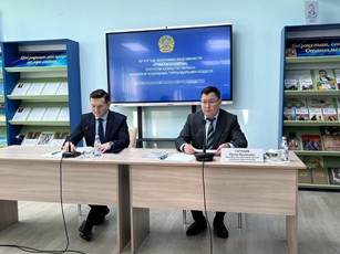 Вице-министр Ерлан Сагнаев  посетил объекты Кызылжарского района Северо-Казахстанской области реализованные в рамках проектов «Ауыл аманаты» и «Ауыл – Ел бесігі»