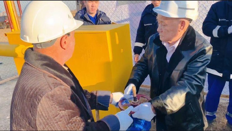 Қожасай ауылына газ берілді