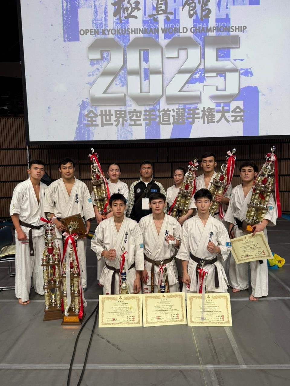 Астаналық спортшылар киокушин-кан каратэден әлем чемпионатында үздік үштікке енді