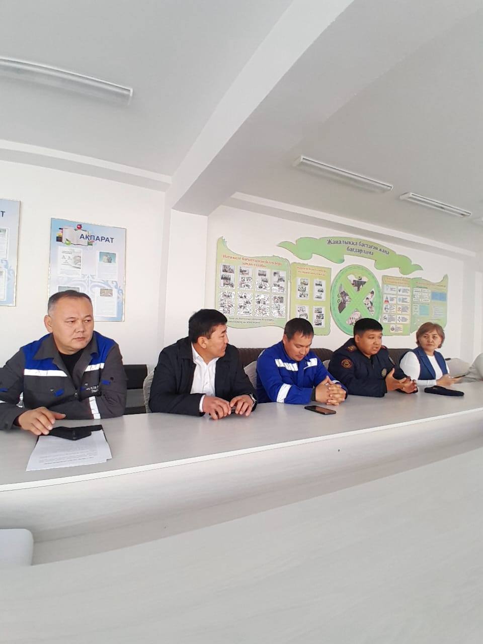 ШАРДАРА: ҚАУІПСІЗДІК ЕРЕЖЕЛЕРІН САҚТАУ БОЙЫНША ТҮСІНДІРУ ЖҰМЫСТАРЫ ЖҮРГІЗІЛУДЕ