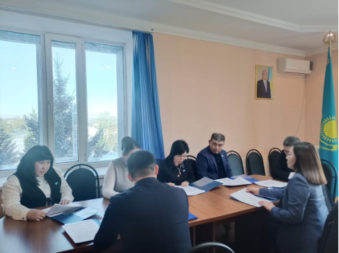 Халықты әлеуметтік қорғау,денсаулық сақтау, білім беру, мәдениет және спорт, депутат өкілеттігі, әдеп және заңдылық мәселелері жөніндегі тұрақты комиссия отырысы туралы