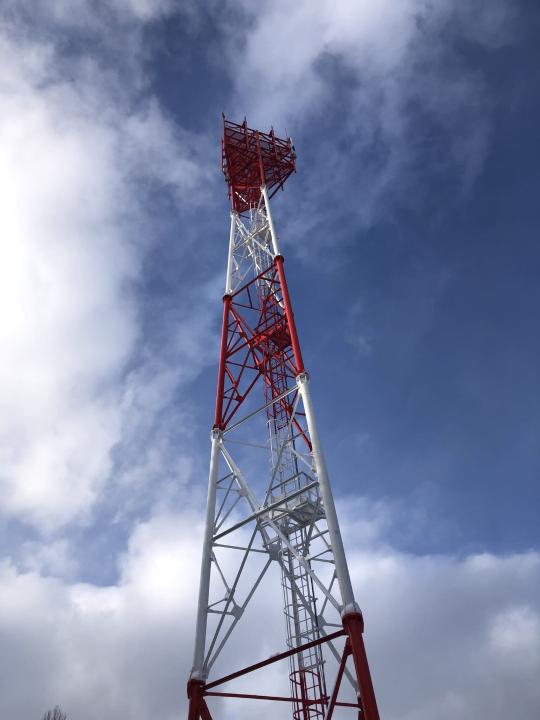 Завершены работы по установке антенно-мачтовых опор в сельских населённых пунктах