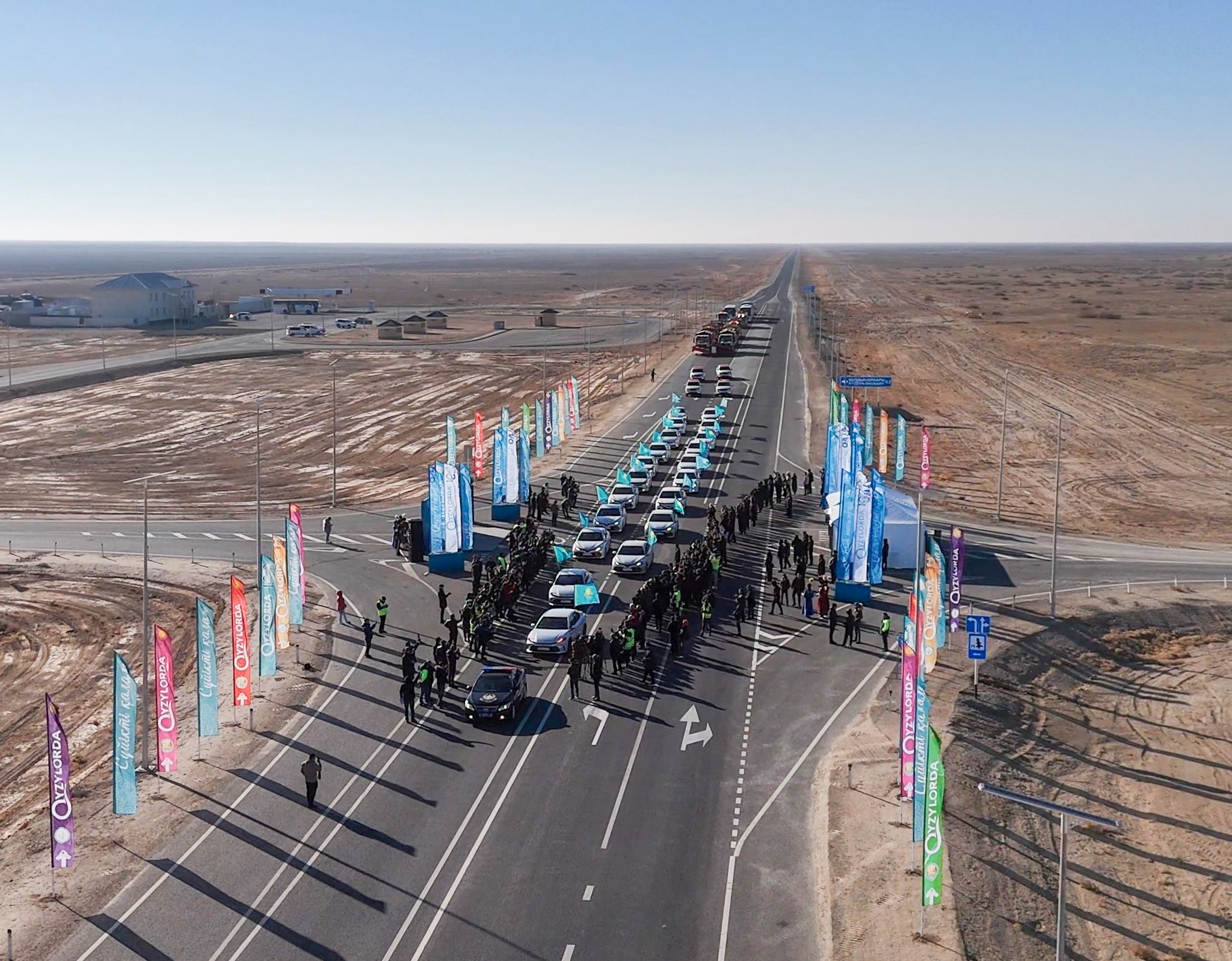 «ҚЫЗЫЛОРДА- ЖЕЗҚАЗҒАН» ЖОЛЫ ПАЙДАЛАНУҒА БЕРІЛДІ