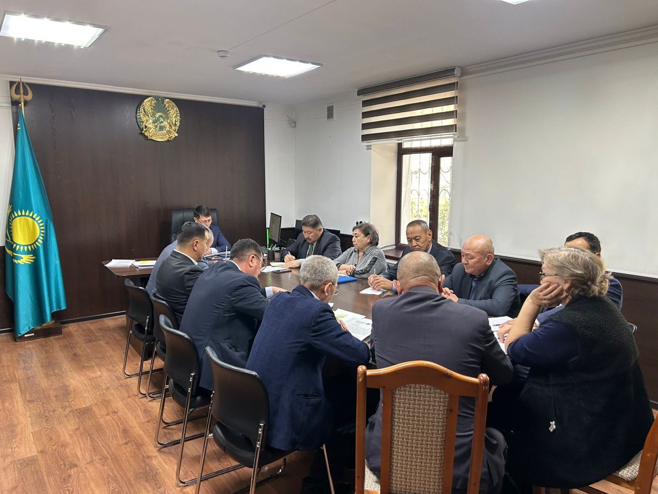 Ведомстволық бағыныстағы ветеринариялық ұйым басшыларының қатысуымен жиналыс өтті