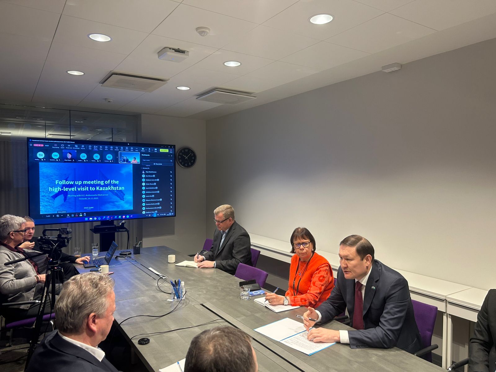 Финляндия бизнесі Қазақстанға іскерлік сапардың қорытындысын шығарды