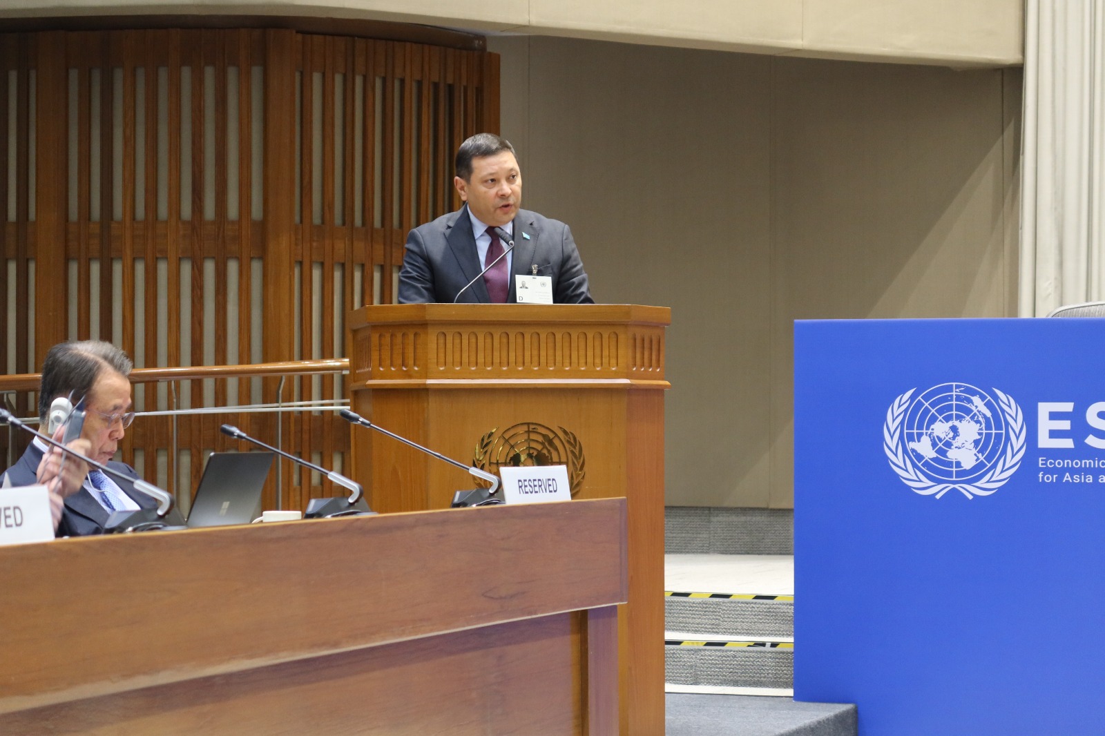 Қазақстан ТЖМ Зілзалалар қауіп-қатерін азайту комитетінің тоғызыншы сессиясына қатысуда