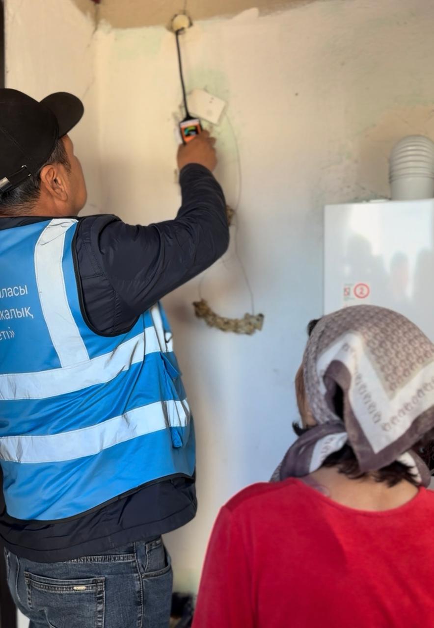 Тұрмыстық қауіпсіздік пен газдан уланудың алдын алу бойынша түсіндіру жұмыстары өтті