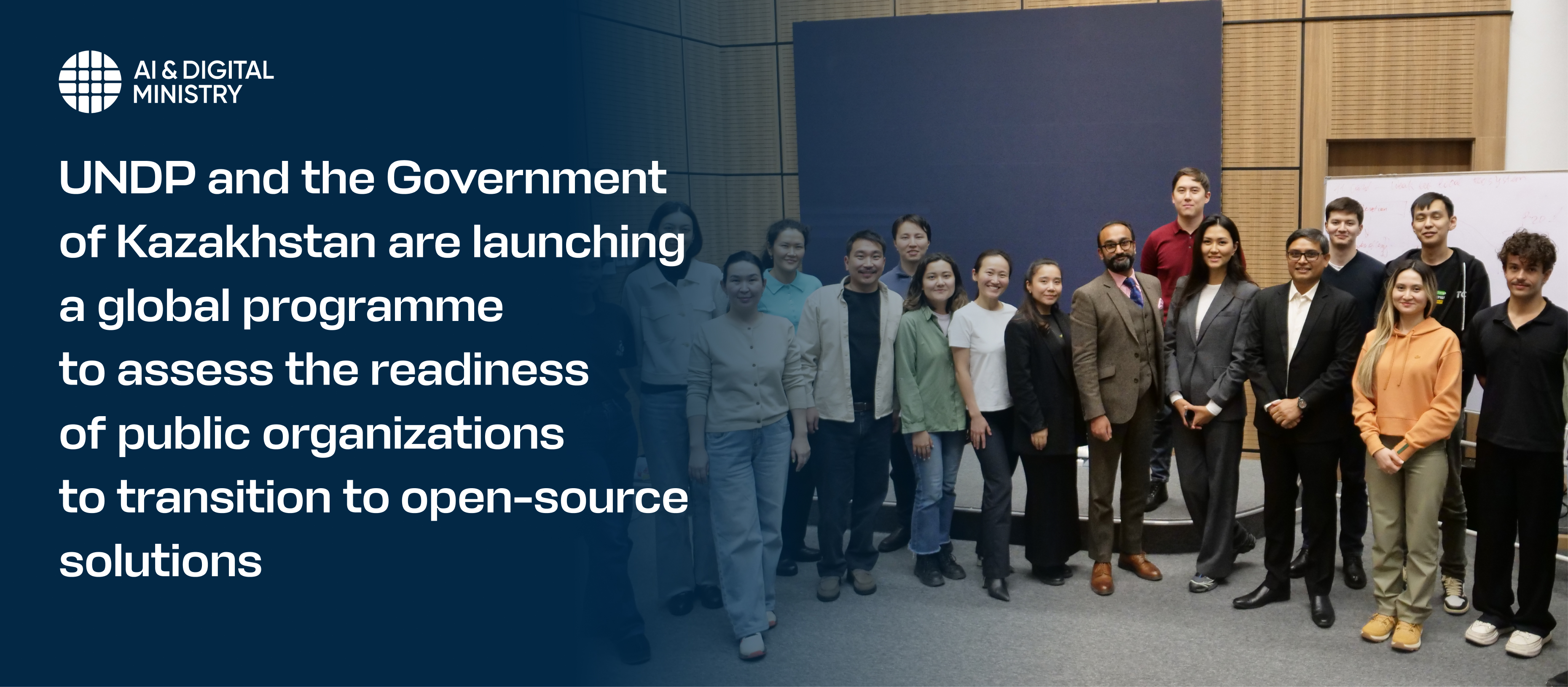 UNDP and the Government of Kazakhstan are launching a global programme to assess the readiness of public organizations to transition to open-source solutions