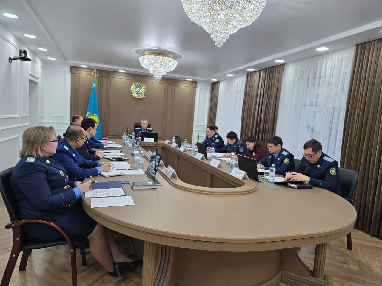 В прокуратуре Акмолинской области обсудили меры по усилению противодействия правонарушениям против собственности