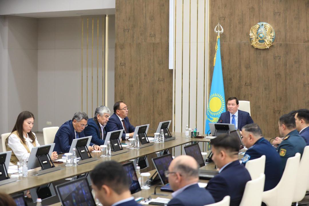 Прошло заседание комиссии по государственным символам при акиме области