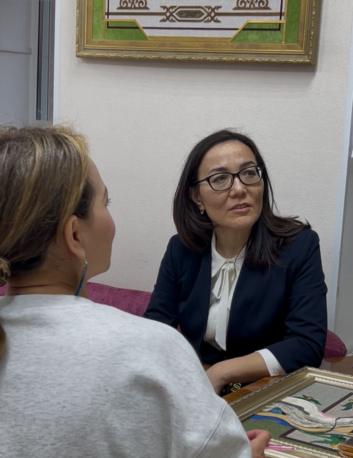 Қолөнерші кәсіпкерлерге түсіндірме жұмыстары жүргізілді