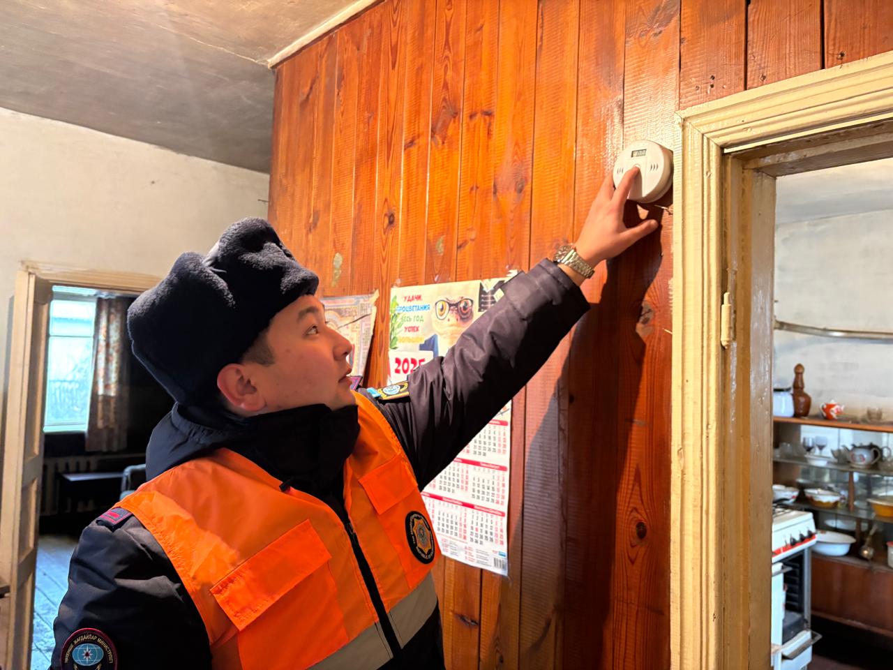 Благодаря датчику жители спаслись при пожаре