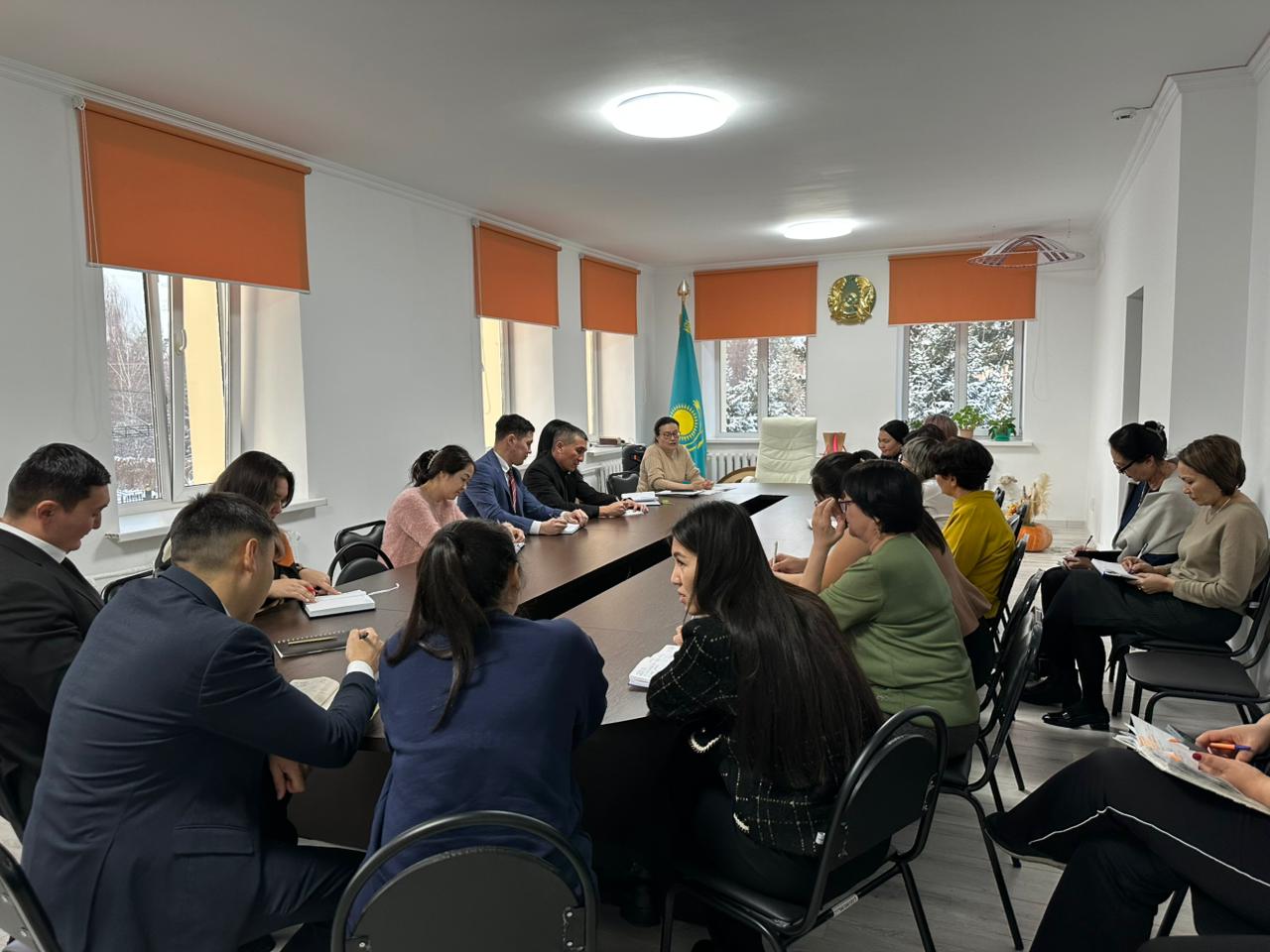 Ұжым жиналысы өткізілді