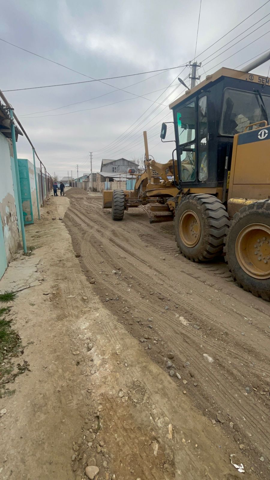 Грейдер жол (ЩПГС) салу жұмыстары қарқын жүруде