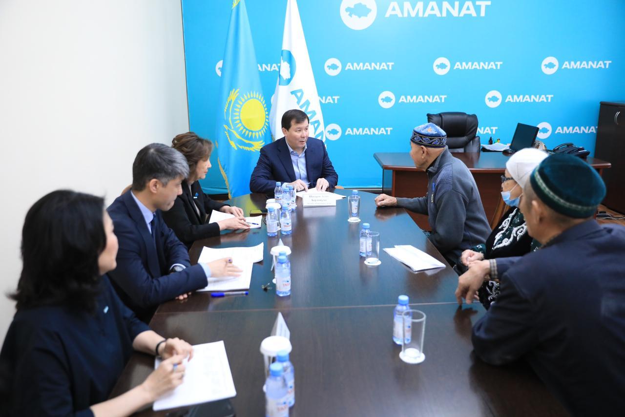 Аймақ басшысы азаматтарды жеке қабылдады