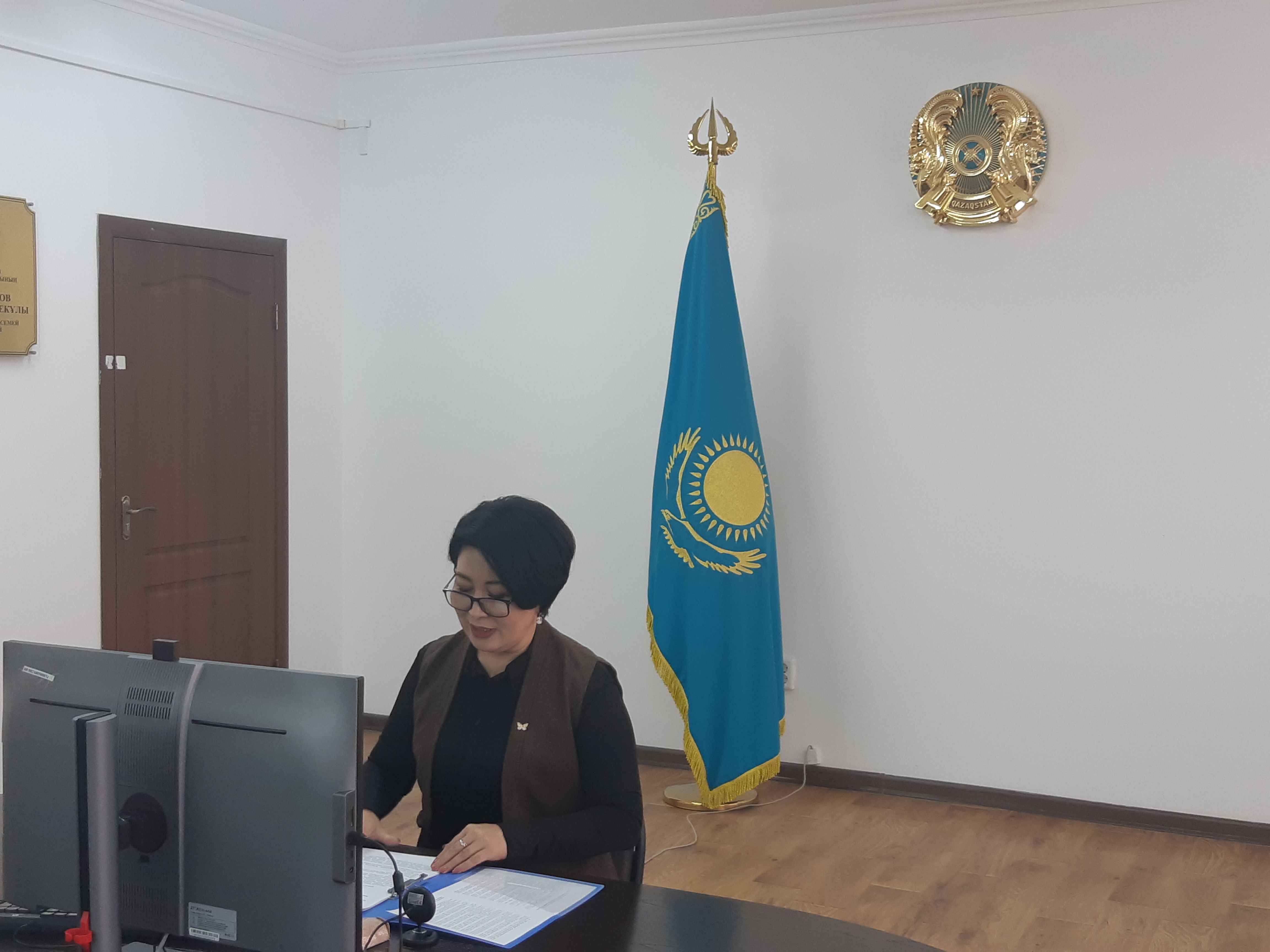 Заседание постоянной комиссии маслихата района Жаңасемей