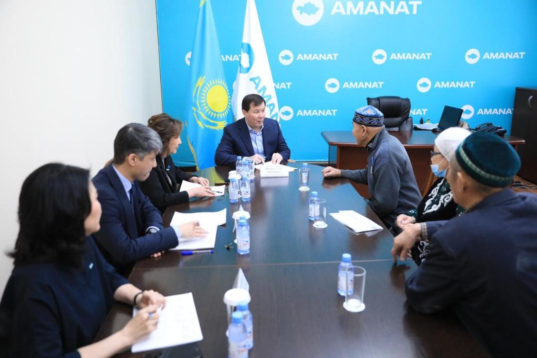 Аймақ басшысы азаматтарды жеке қабылдады
