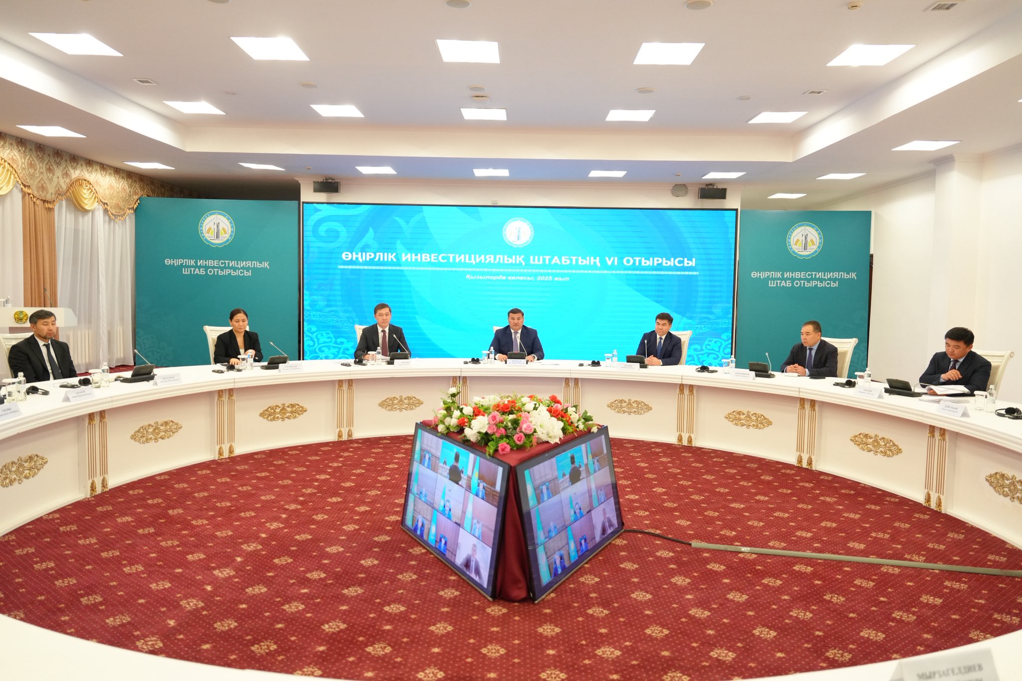 Инвестициялық жобаларды іске асыру барысы қаралды