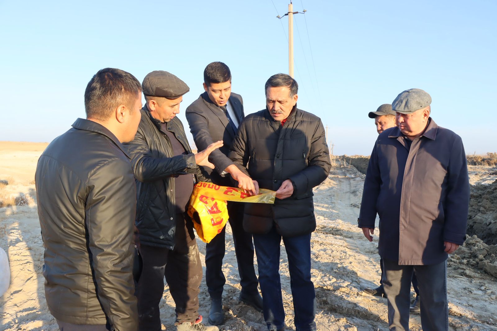 Ақжарма ауылын газдандыру жұмыстары жүргізілуде