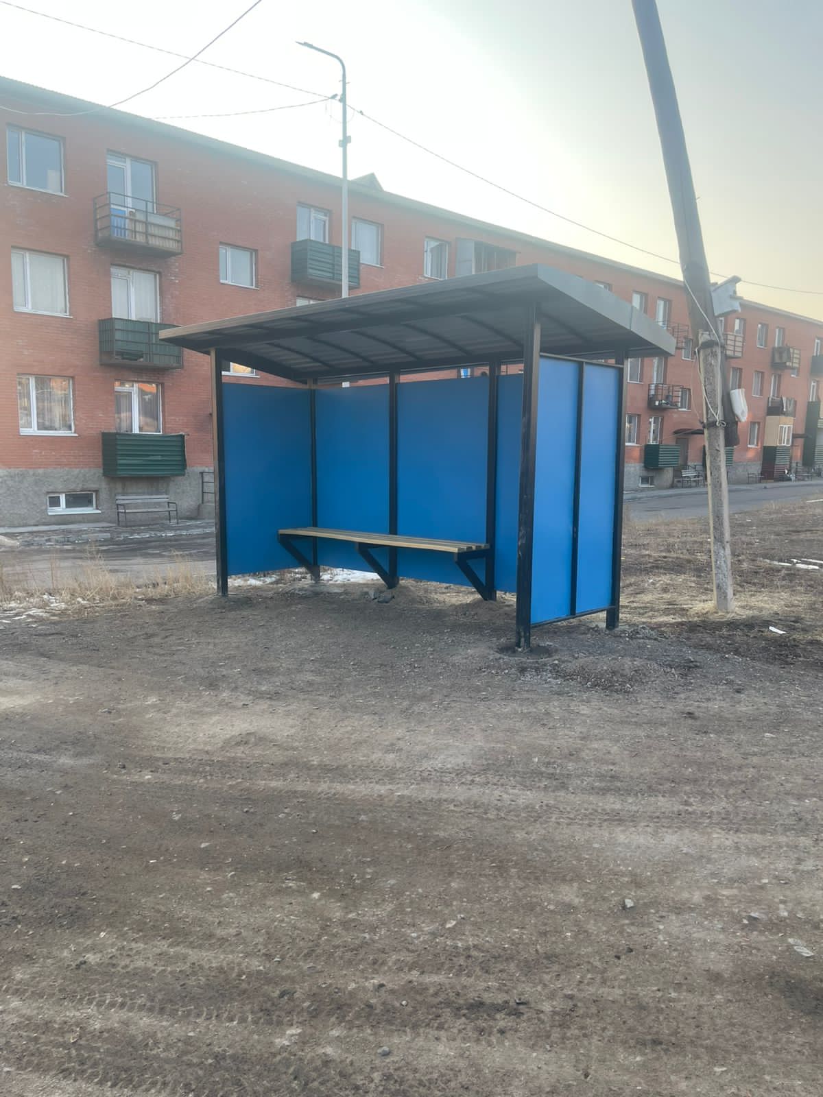 Ботақара кентінде жаңа заманауи автобус аялдамалары орнатылды