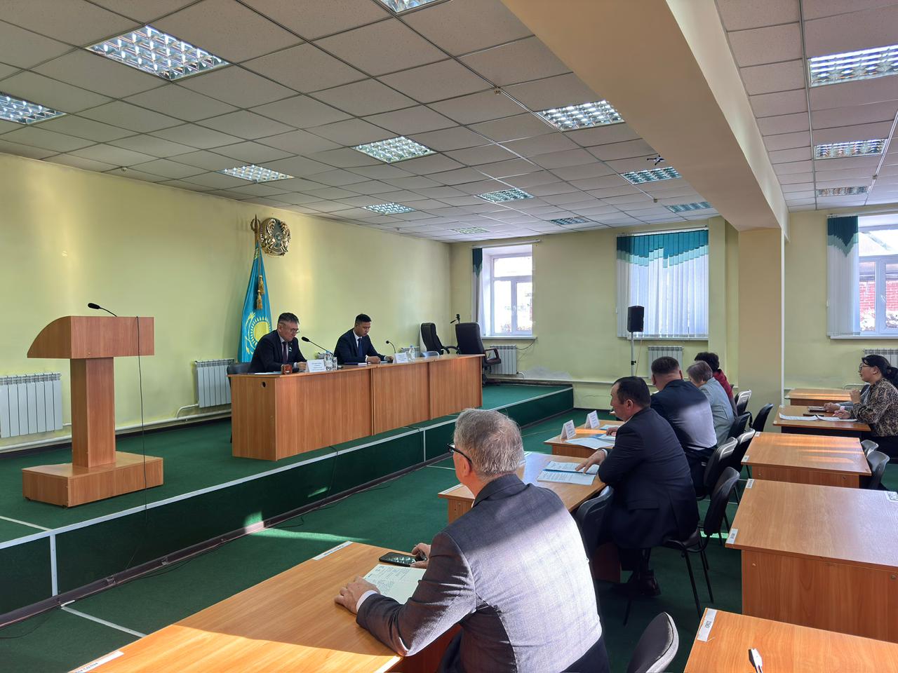 2025 жылдың 28 қарашасында сегізінші шақырылған Күршім аудандық мәслихатының кезектен тыс қырық бесінші сессиясы өтті.