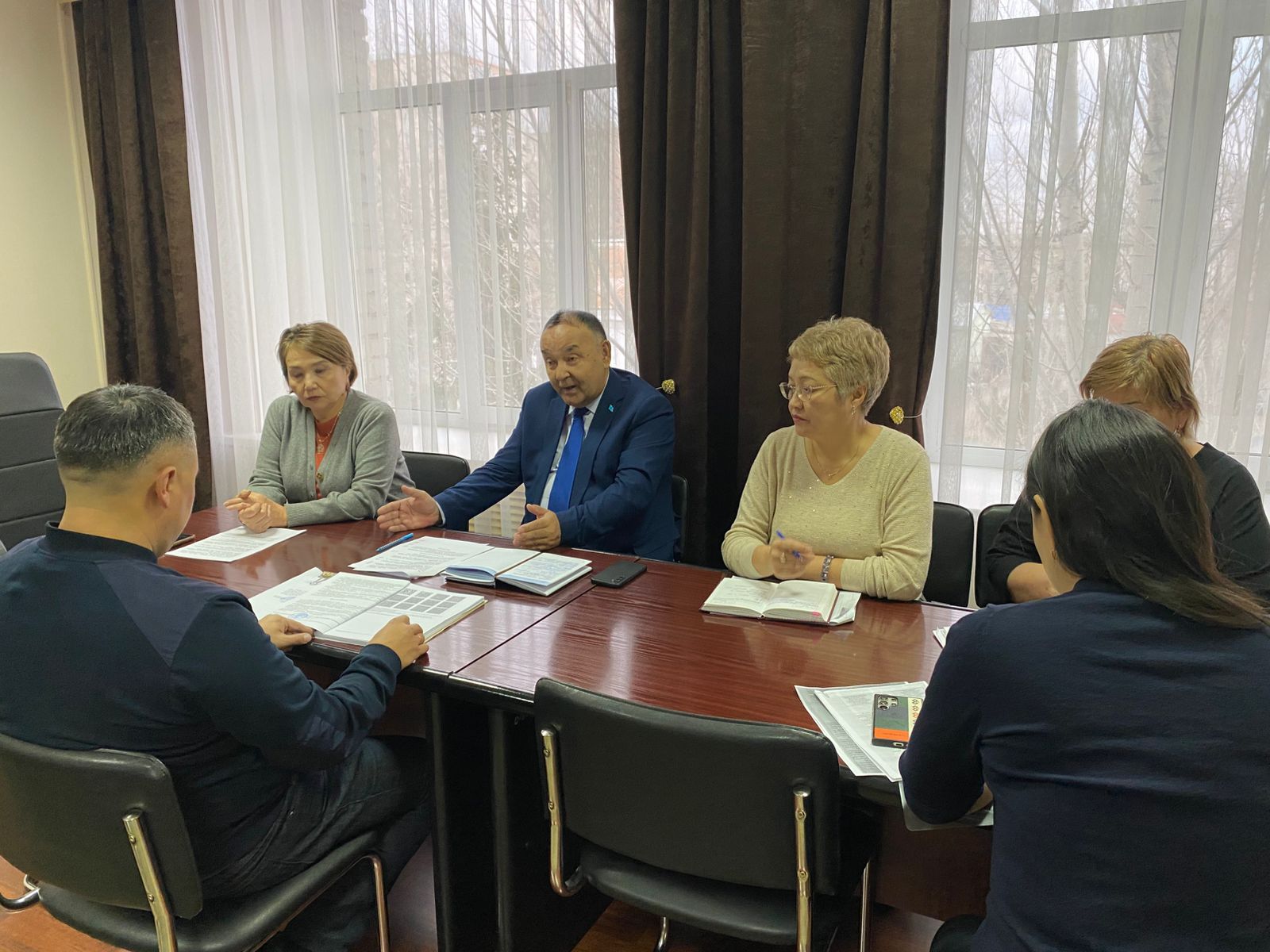 Кәсіпкерлермен кездесу