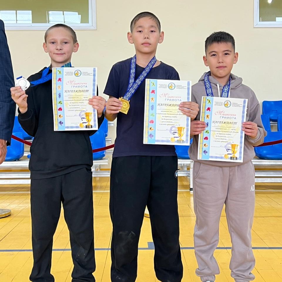 Гир спорты бойынша облыстық чемпионат жүлдегерлері