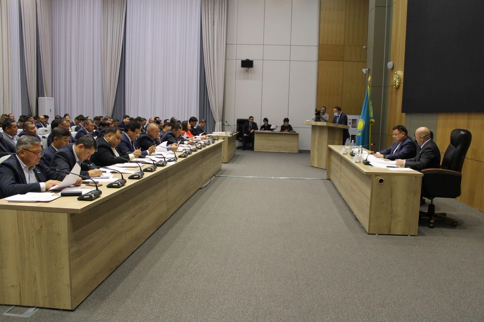 Совместное заседание постоянных комиссий областного маслихата