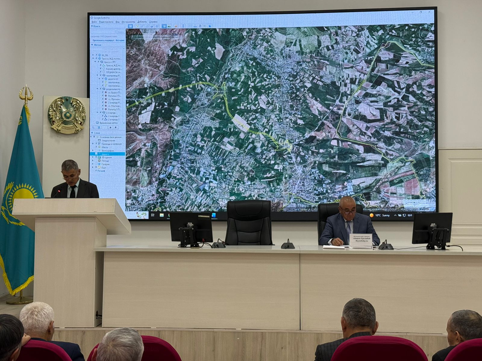 Состоялось очередное заседание Келесского районного Общественного совета