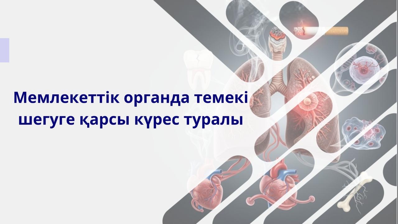 Агенттік пен Атомдық қадағалау мен бақылау комитетінің қызметкерлері «Мемлекеттік органда темекі шегуге қарсы күрес туралы» ақпараттық-түсіндіру семинарға қатысты