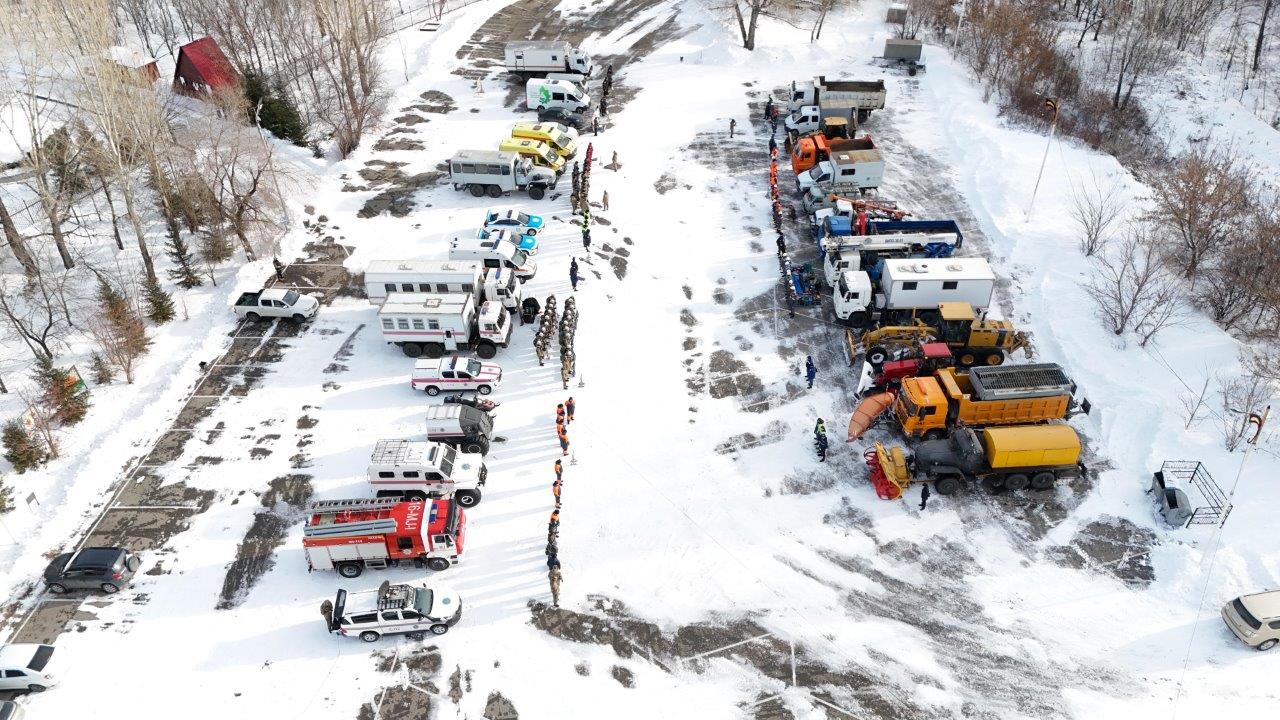 «Қыс-2025» КШОЖ аясында Шығыс Қазақстанда шұғыл іс-шаралар пысықталды
