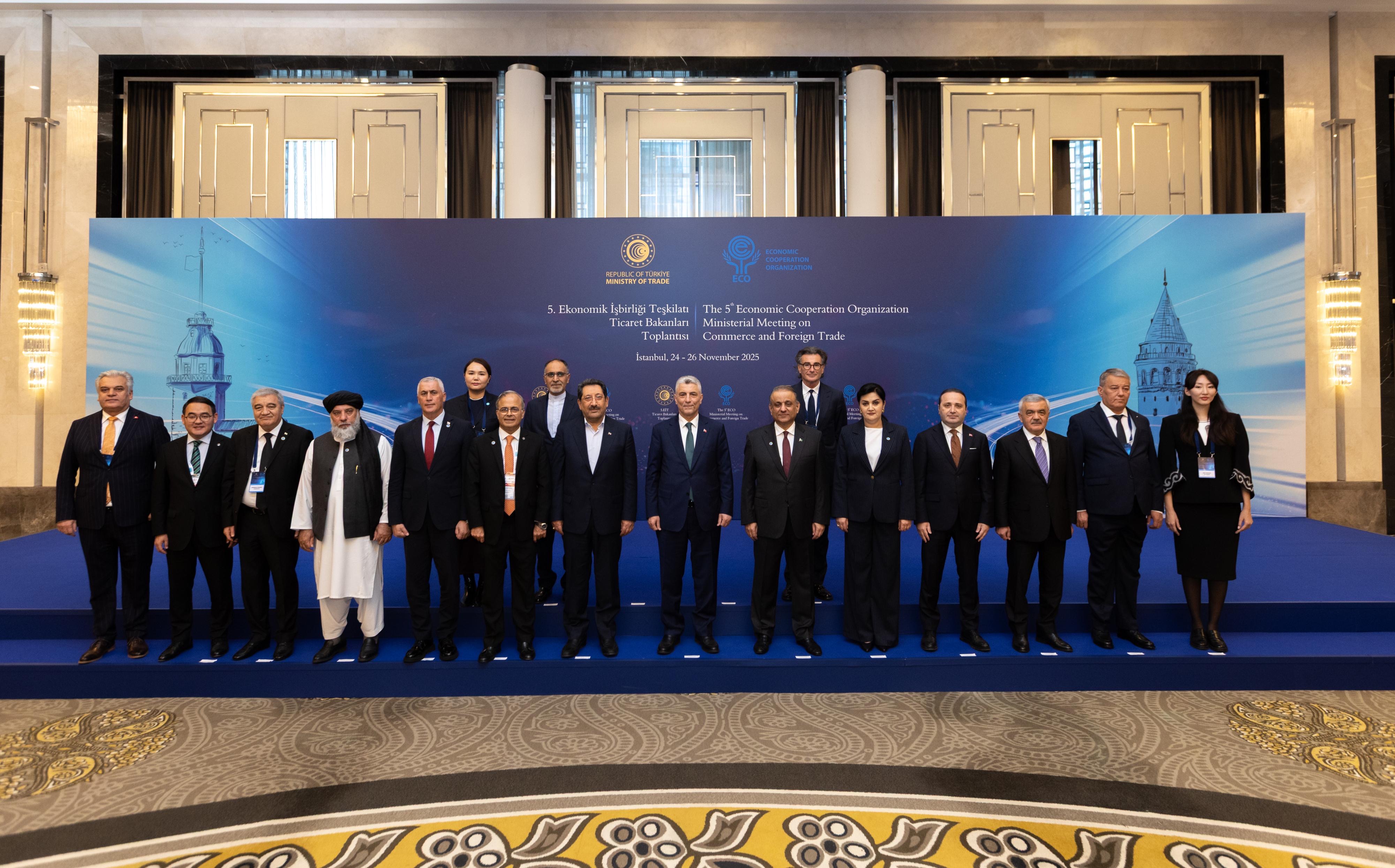 Сауда және интеграция министрлігі 26 қарашада өткен Экономикалық ынтымақтастық ұйымы (ЭЫҰ) елдерінің коммерция және сыртқы сауда министрлерінің 5-ші кеңесіне қатысты