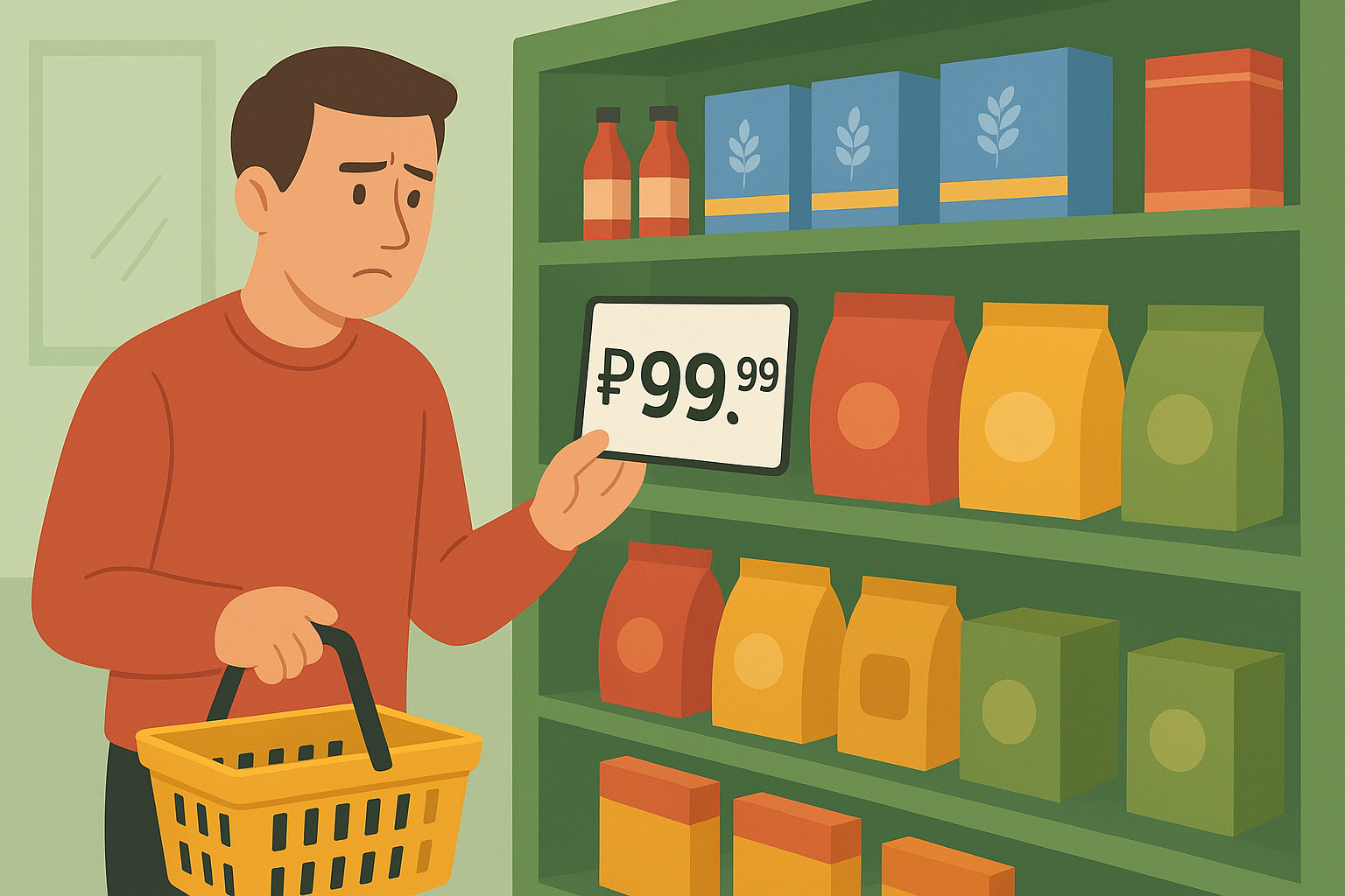 Бағаны рубльмен көрсеткен Петропавлдағы супермаркет әкімшілігі жауапкершілікке тартылды