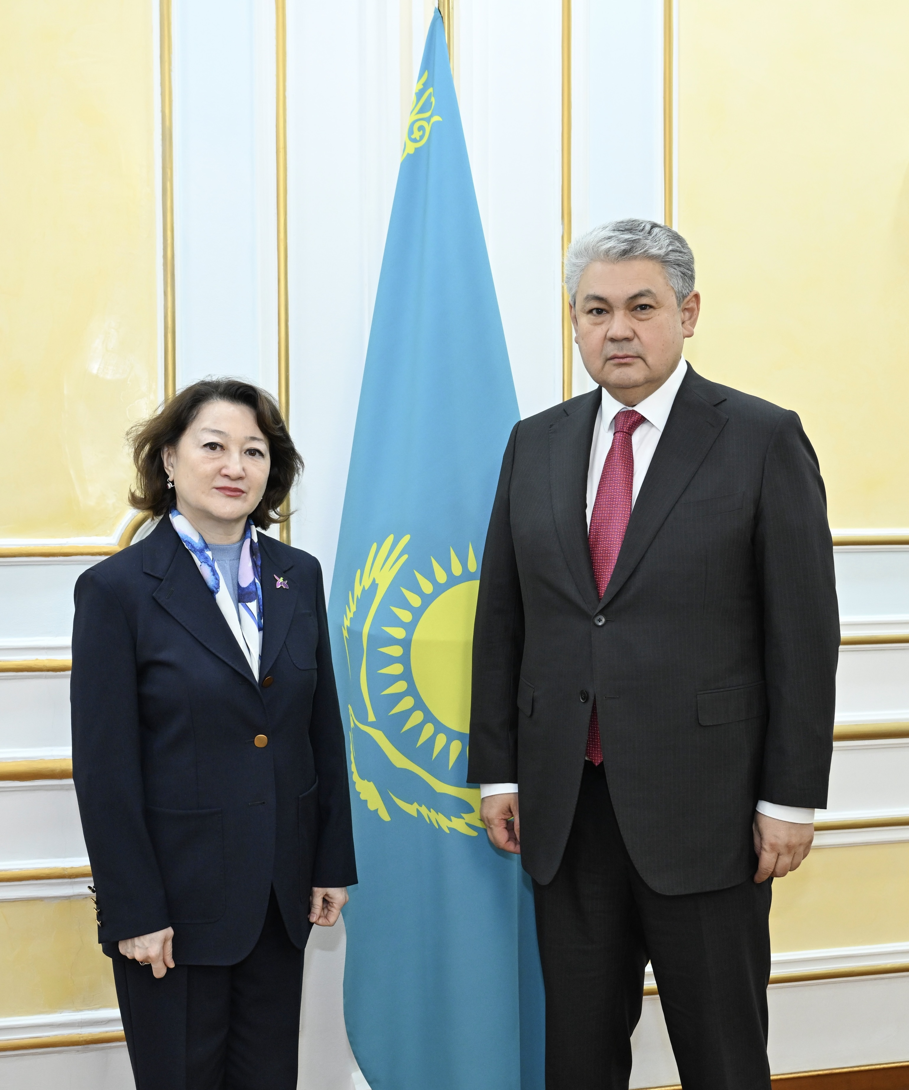 Қазақстан Сыртқы істер министрі Түркі мәдениеті мен мұрасын сақтау қорының басшысымен кездесу өткізді