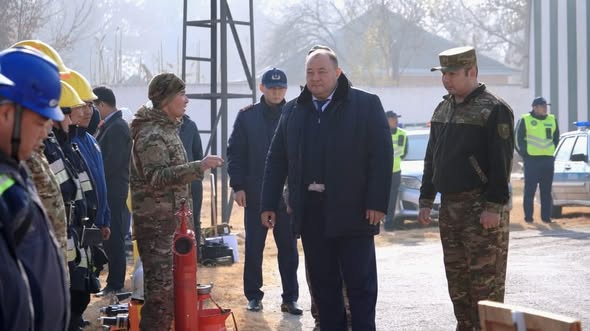 КЕЛЕС: ПРОВЕРЕН УРОВЕНЬ ПОДГОТОВКИ СТРУКТУР ГРАЖДАНСКОЙ ЗАЩИТЫ