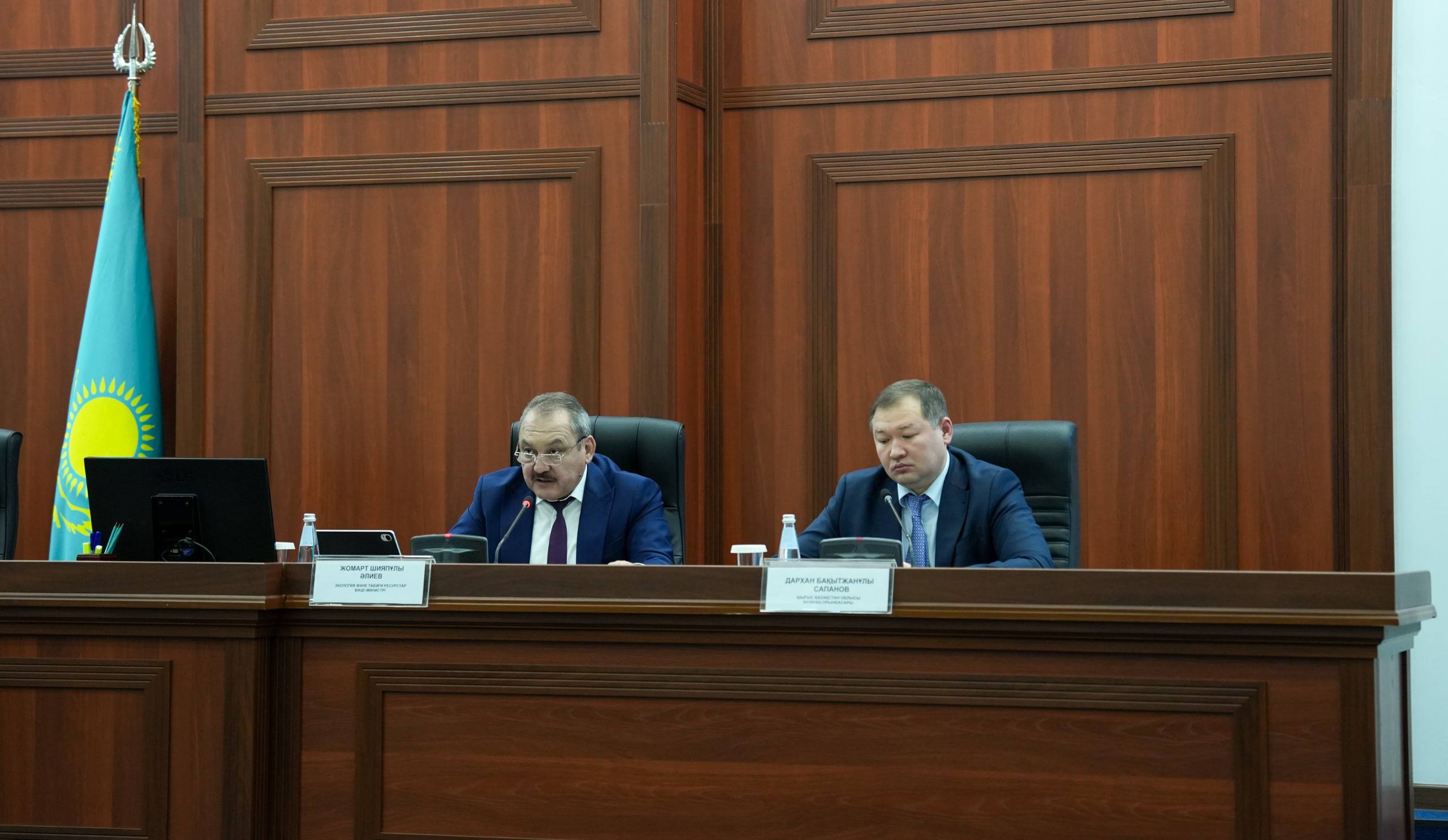 Шығыс Қазақстан облысында экологияның өзекті мәселелері талқыланды