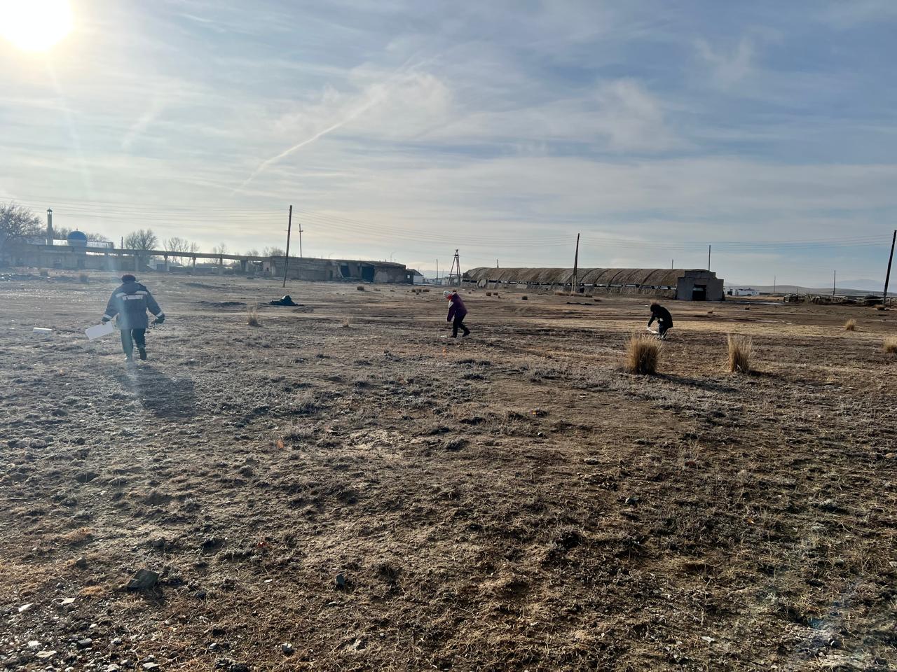 Ведутся работы по очистке.