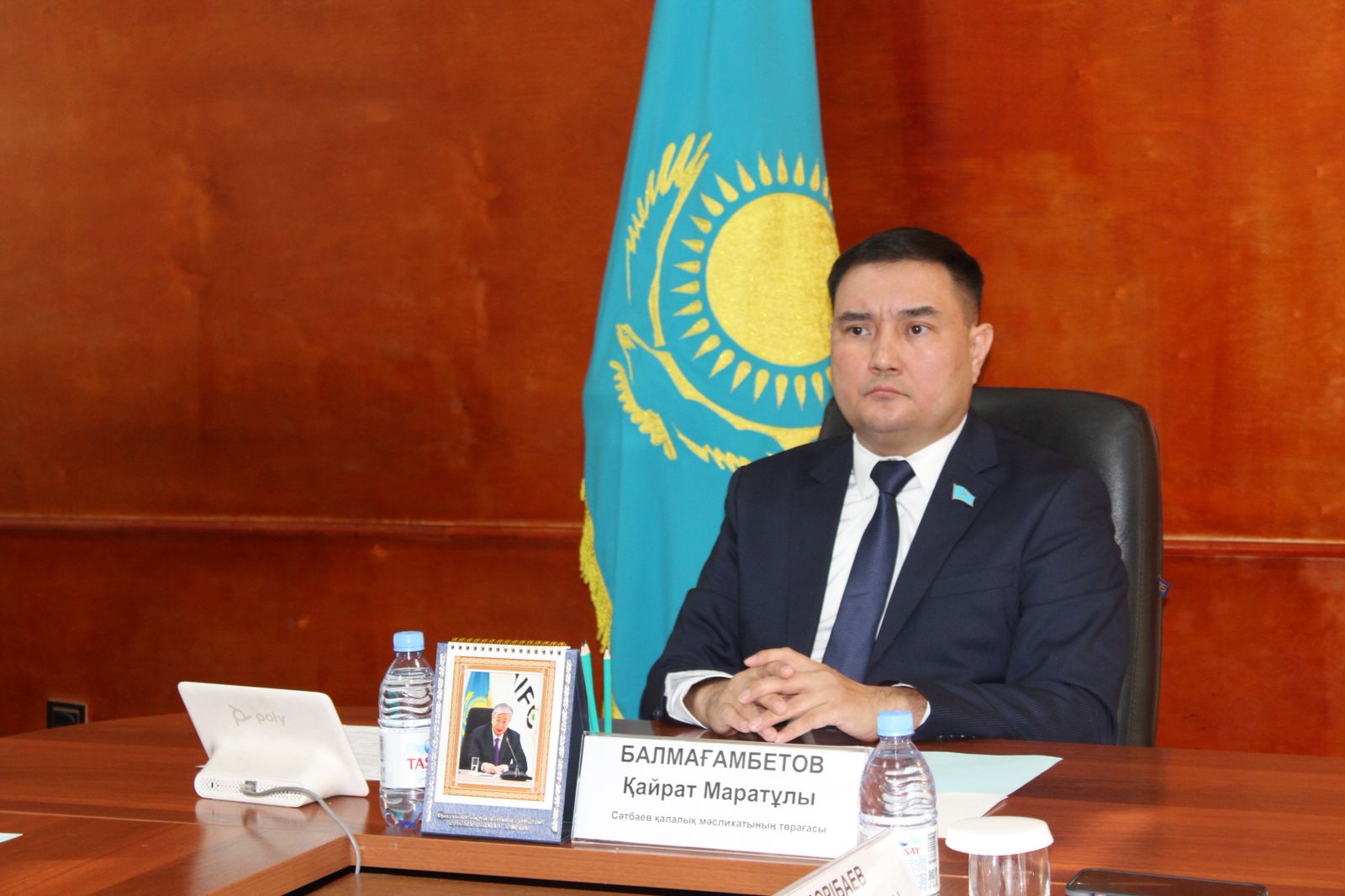 Под председательством Балмагамбетова К. состоялась внеочередная 30 сессия Сатпаевского городского маслихата