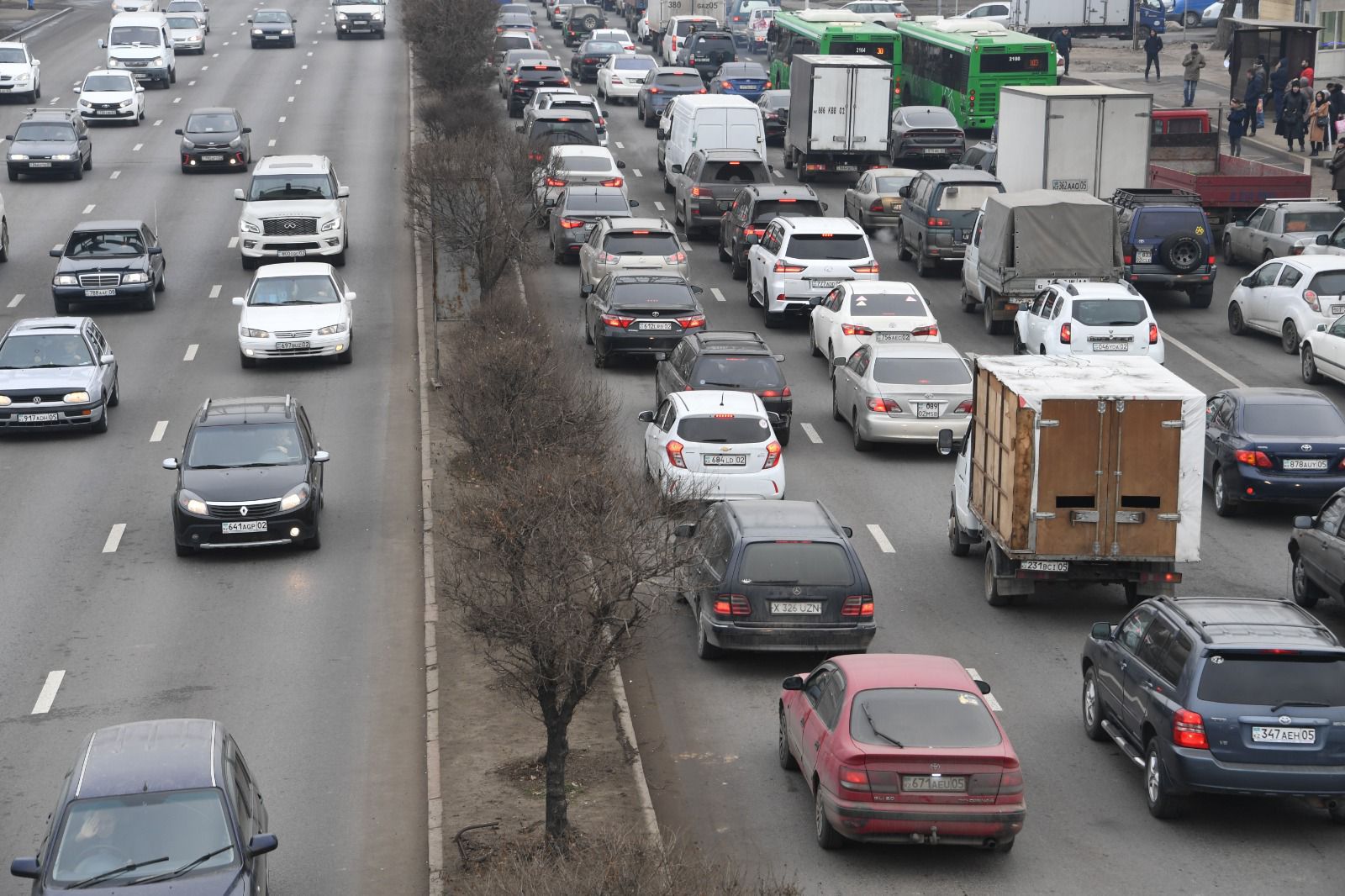 Алматыда ауаның ластануын төмендету бағытындағы шаралар күшейтіліп жатыр