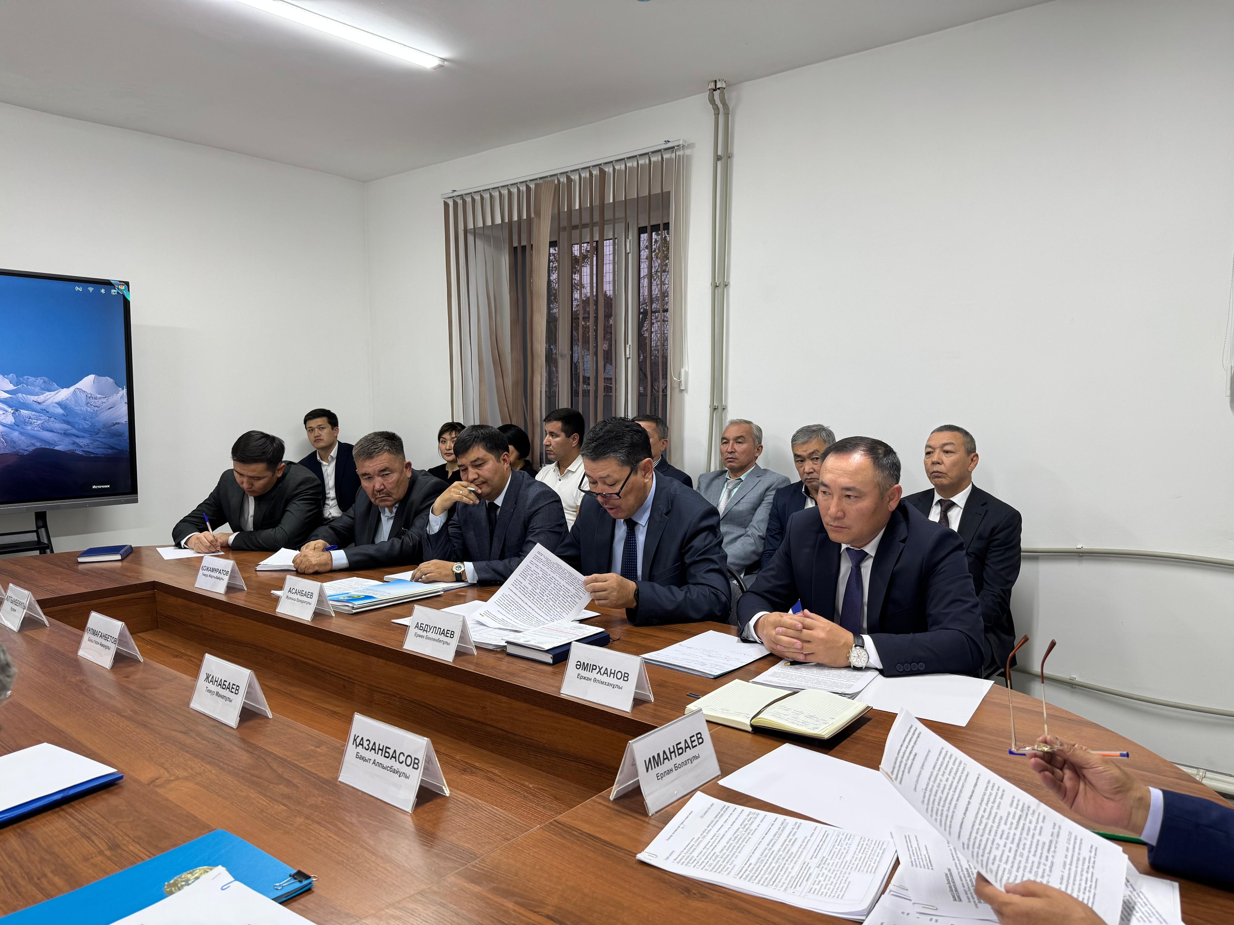 Обсуждена деятельность управления и специализированной базы за 10 месяцев